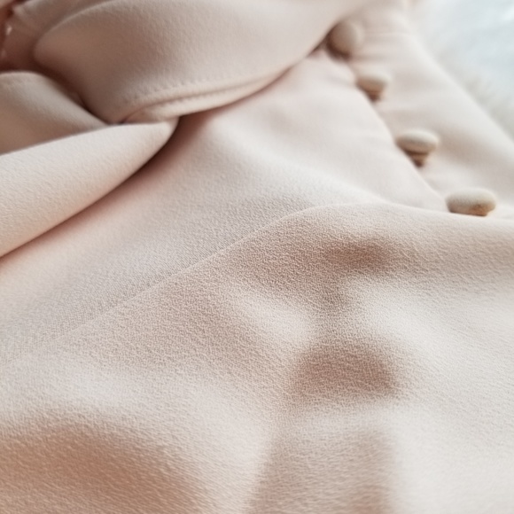 Forever 21 Contemporary Pink Tie Blouse - Picture 3 of 4